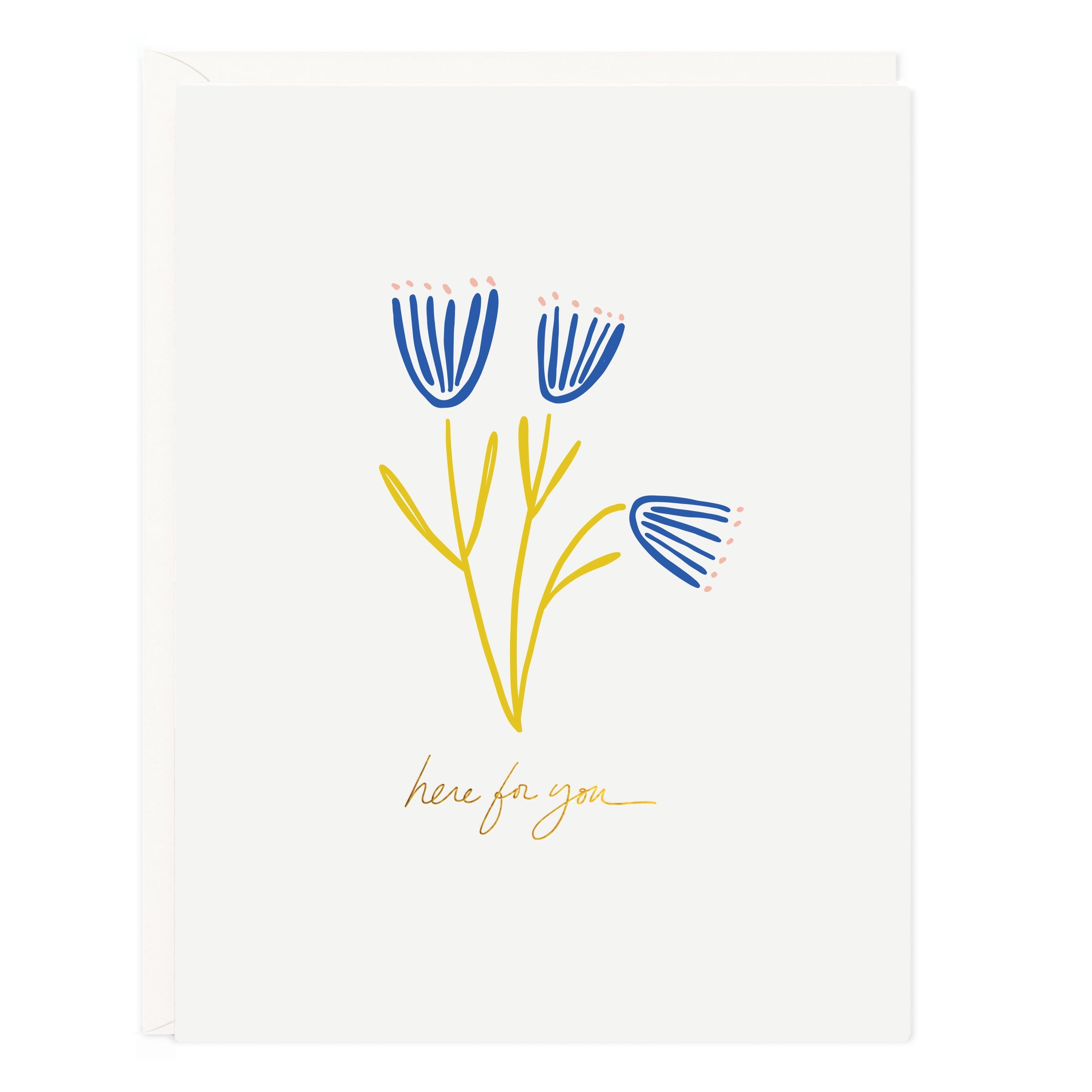 Here For You Flowers Card - Ramona & Ruth 