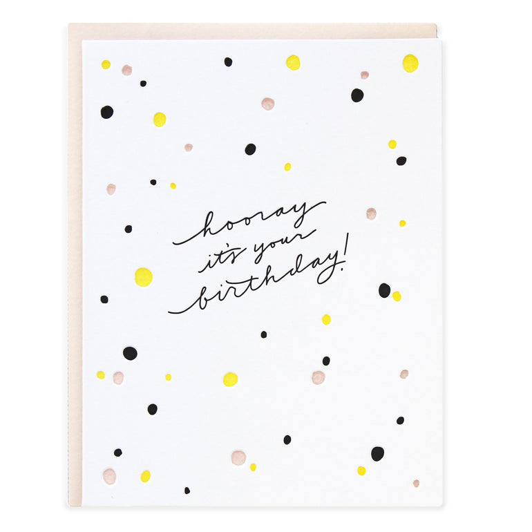 Hooray Birthday Card - Ramona & Ruth