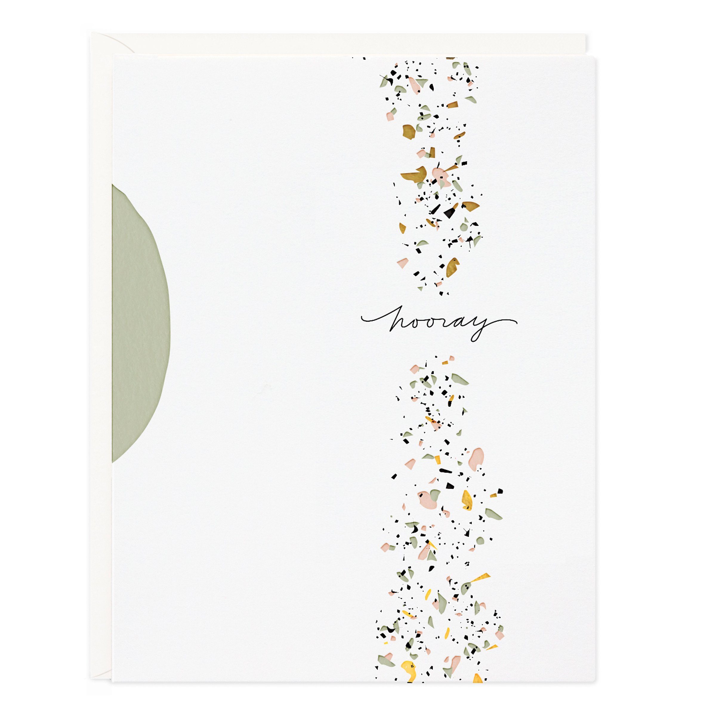 Hooray Confetti Card - Ramona & Ruth
