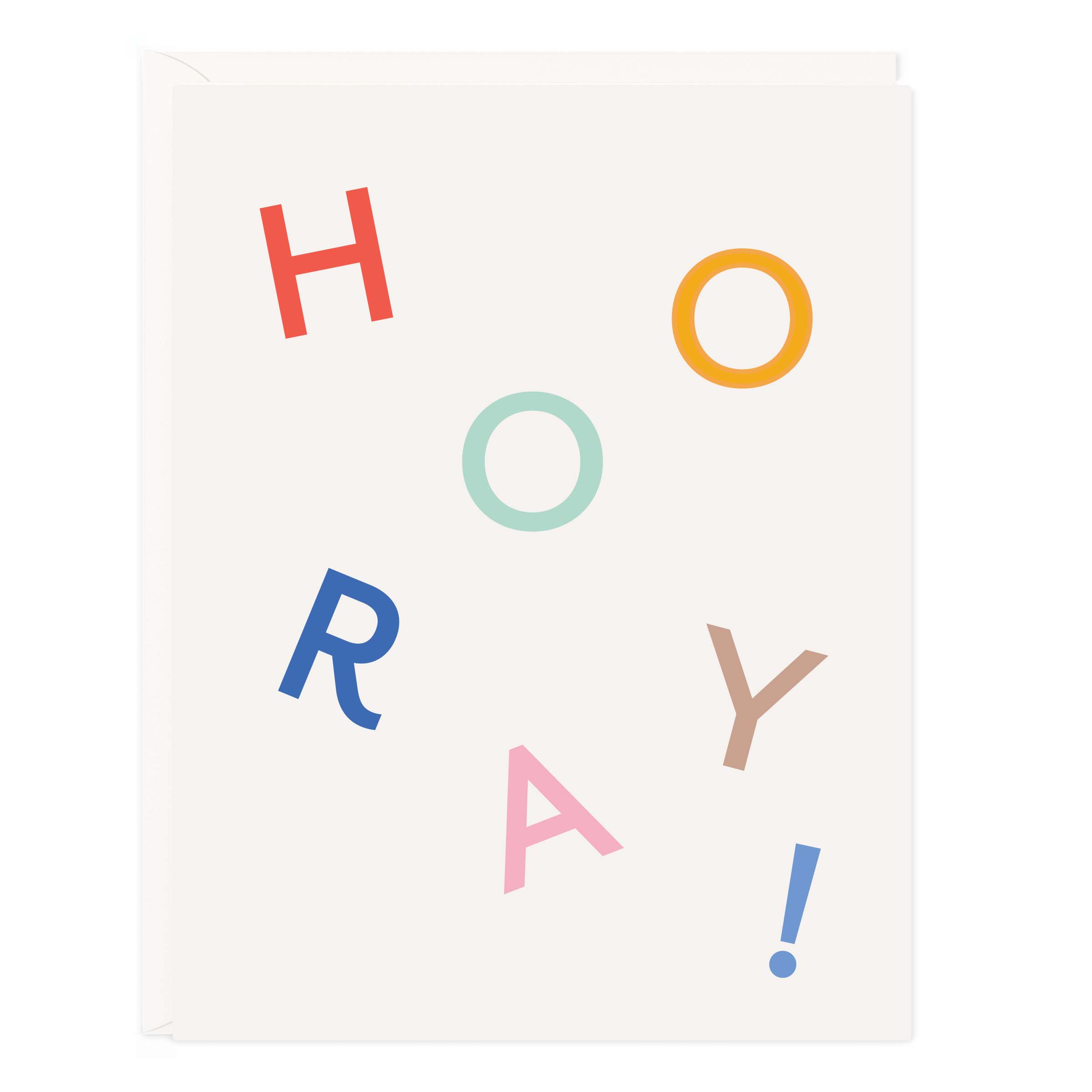 Hooray Letters Card - Ramona & Ruth 