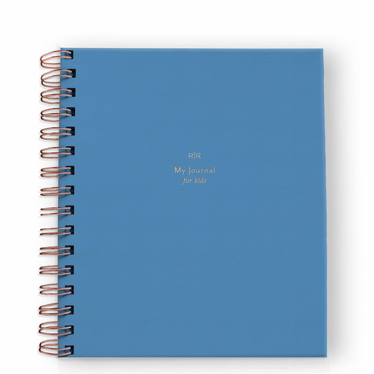 Journal for Kids - 2 Colors - Ramona & Ruth Mediterranean Blue 