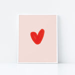 Little Heart Art Print - Ramona & Ruth 