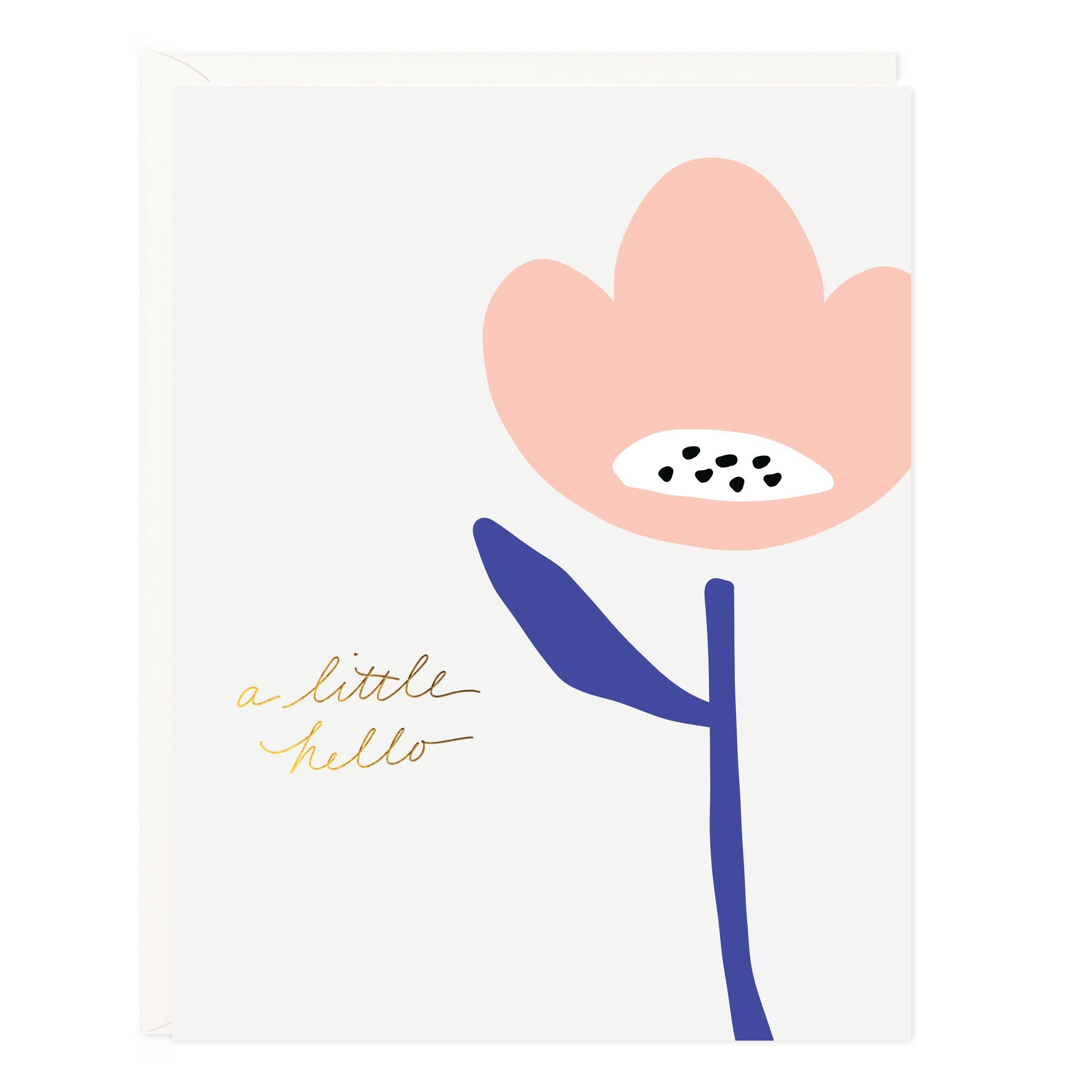 Little Hello Flower Card - Ramona & Ruth