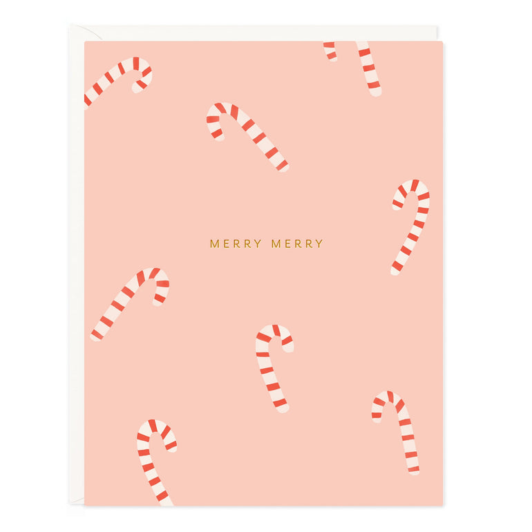 Merry Candy Canes Card - Ramona & Ruth 