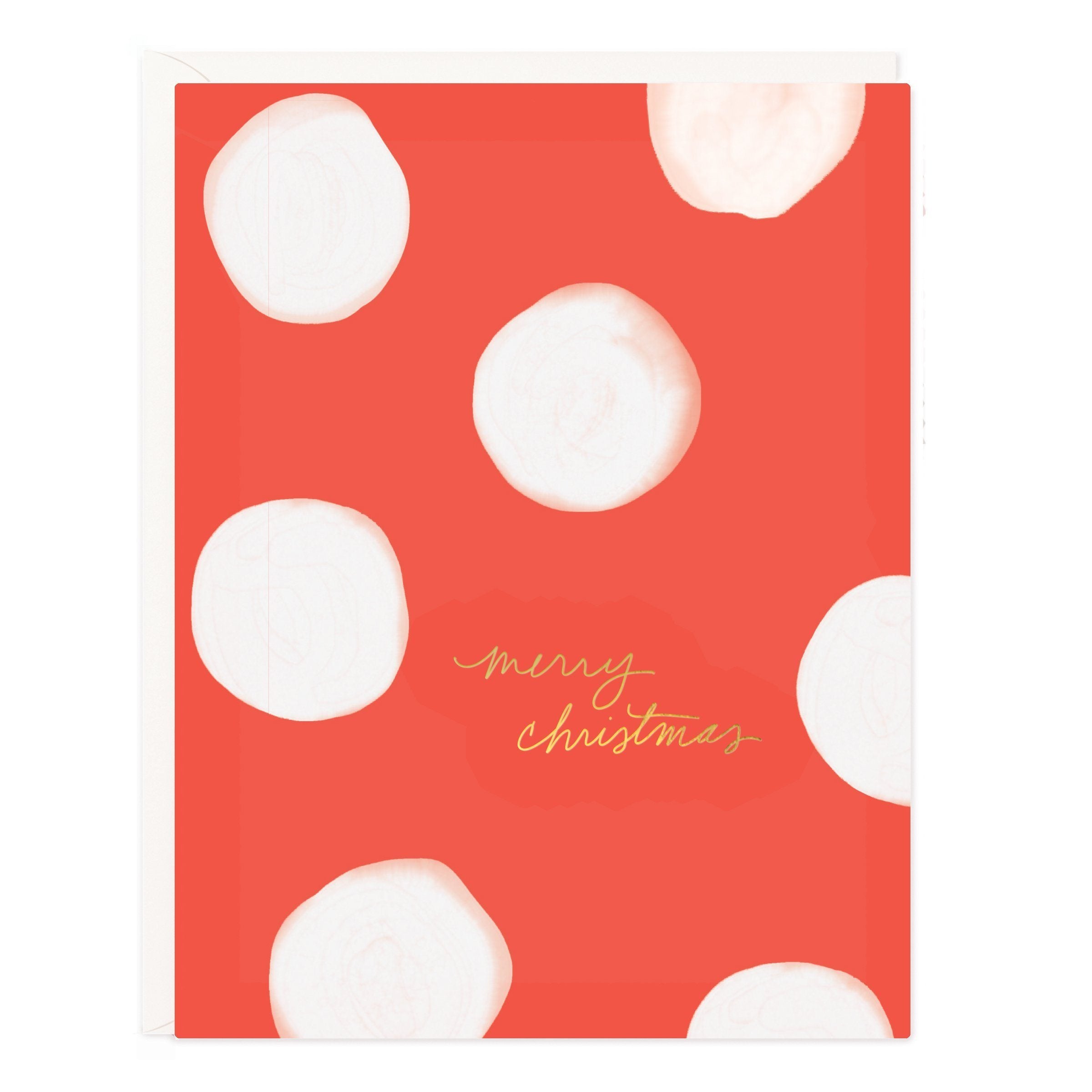 Merry Christmas Spots Card - Ramona & Ruth