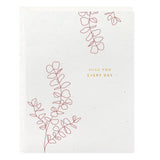 Miss You Botanical Card - Ramona & Ruth