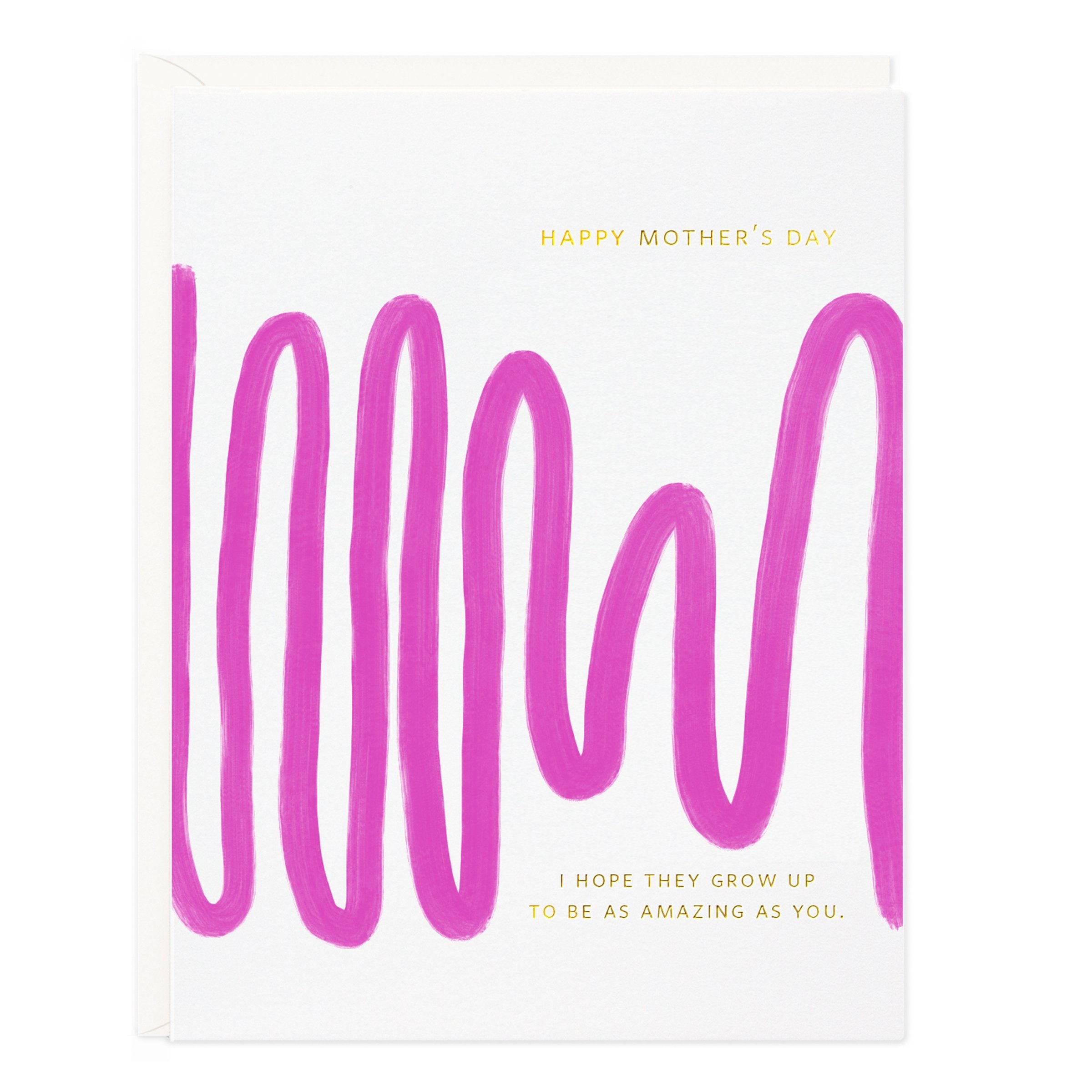 Mom Amazing Like You Card Card - Ramona & Ruth