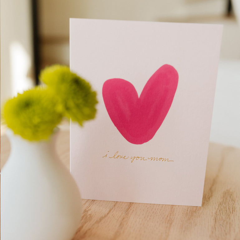 Mom Heart Card - Ramona & Ruth 