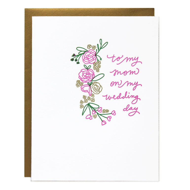 Mom Wedding Day Card - Ramona & Ruth