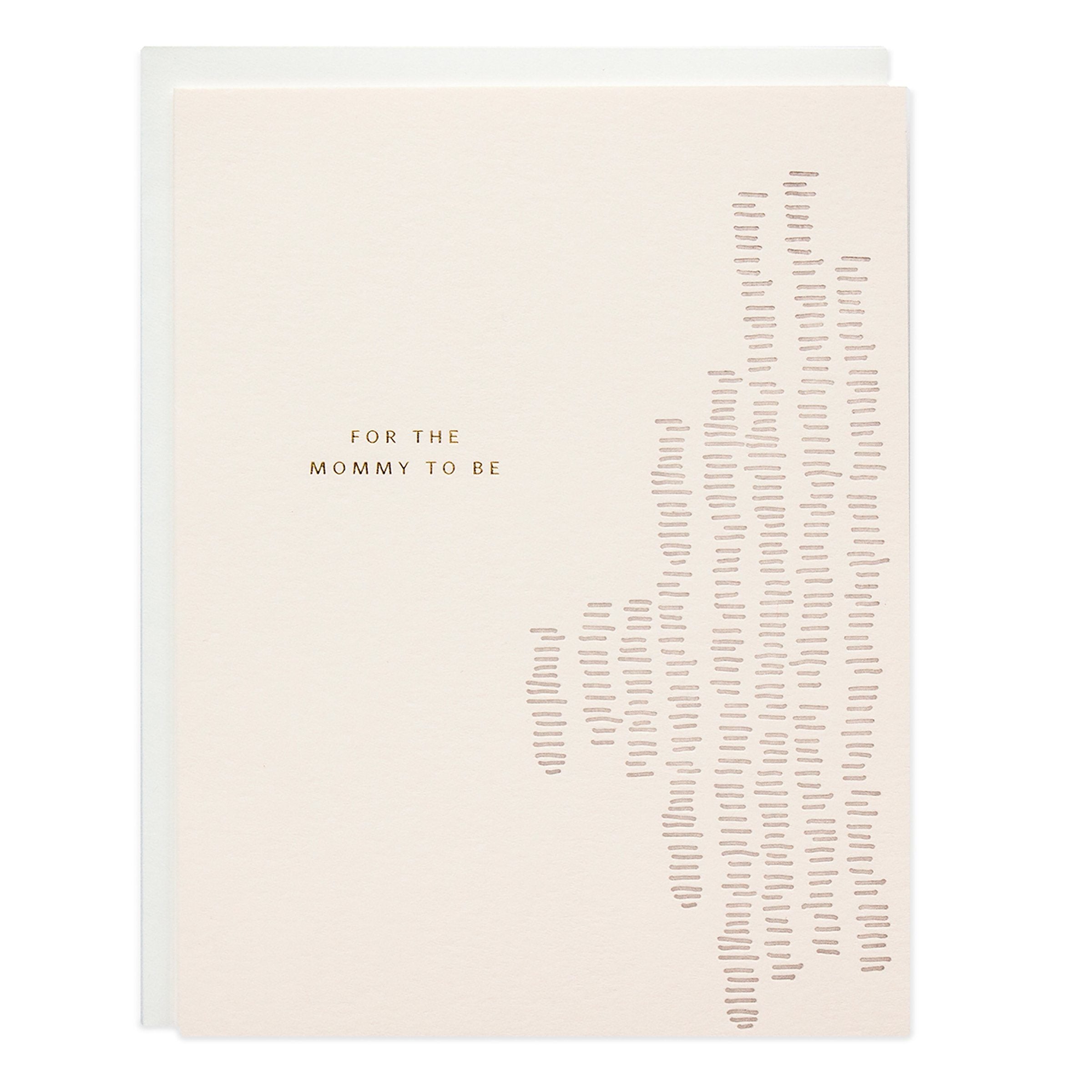 Mommy To Be Card - Ramona & Ruth
