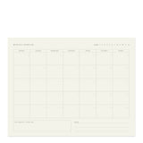 Monthly Overview Notepad - Ramona & Ruth