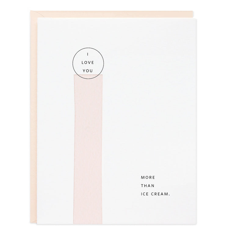 More Than Ice Cream Card - Ramona & Ruth
