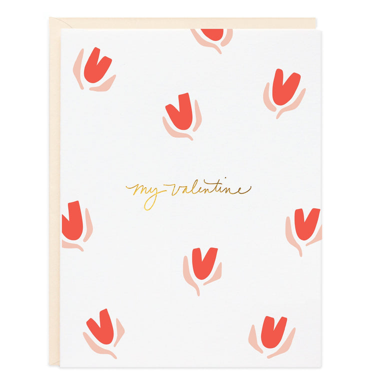 My Valentine Tulips Card - Ramona & Ruth 