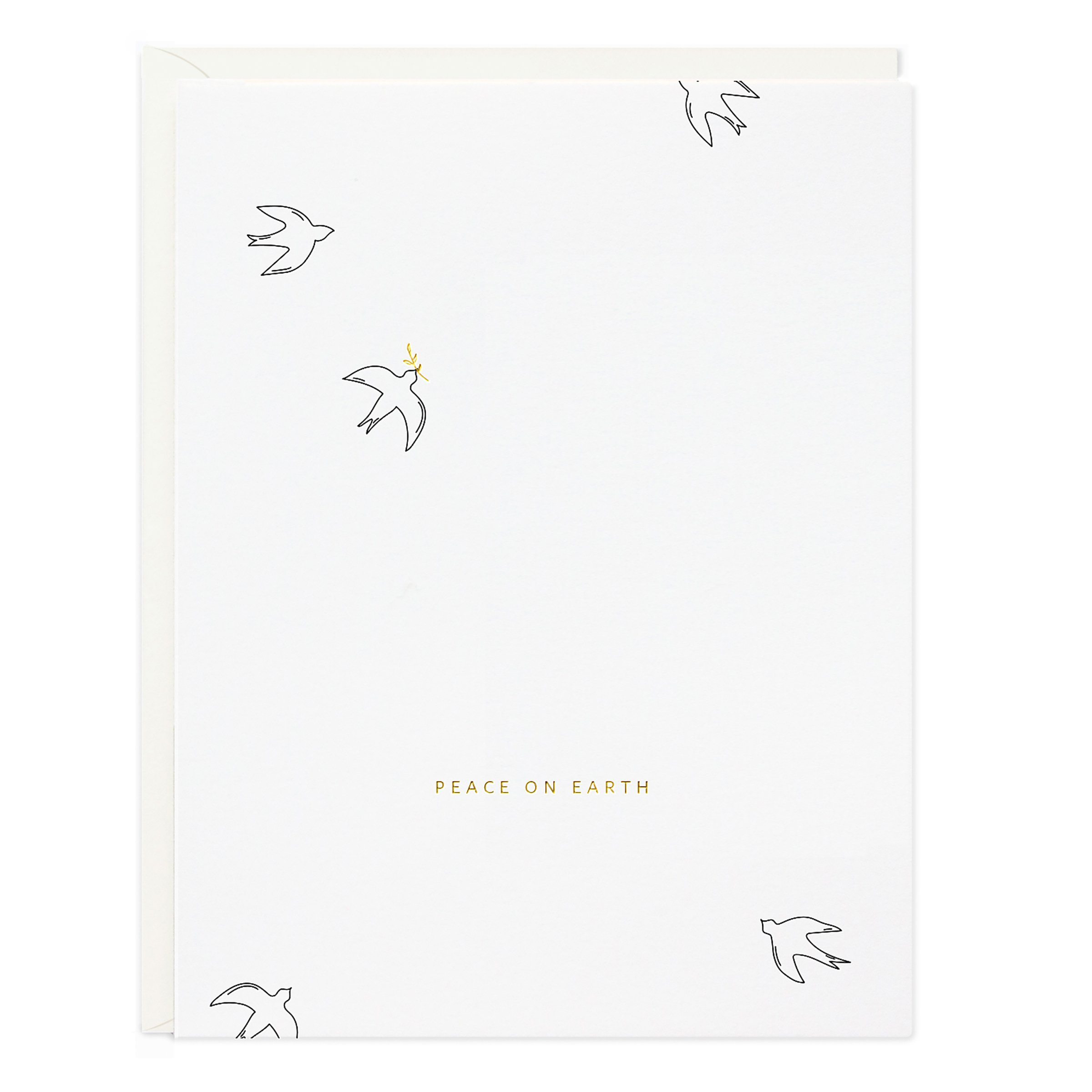Peace On Earth Doves Card - Ramona & Ruth