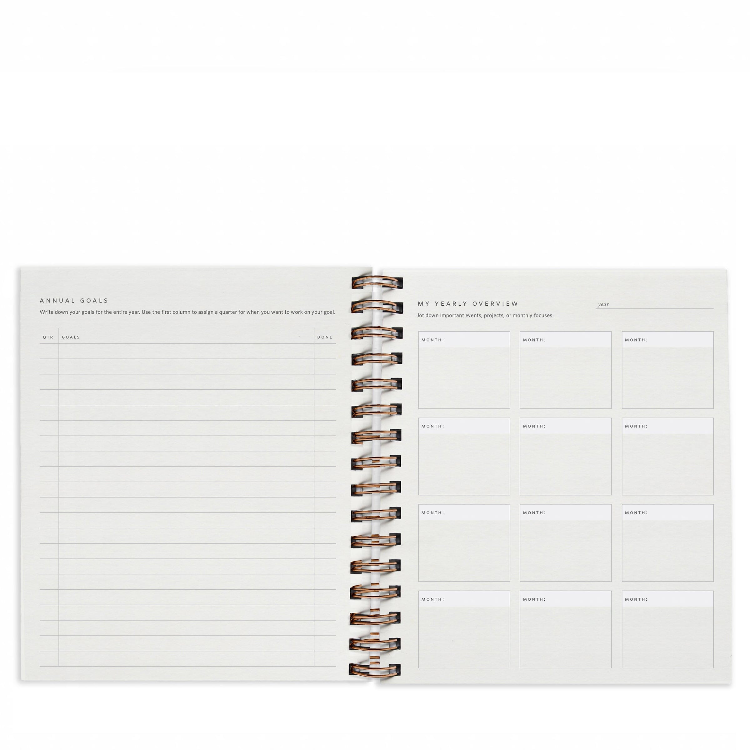 Quarterly Overview Planner Subscription - Ramona & Ruth 