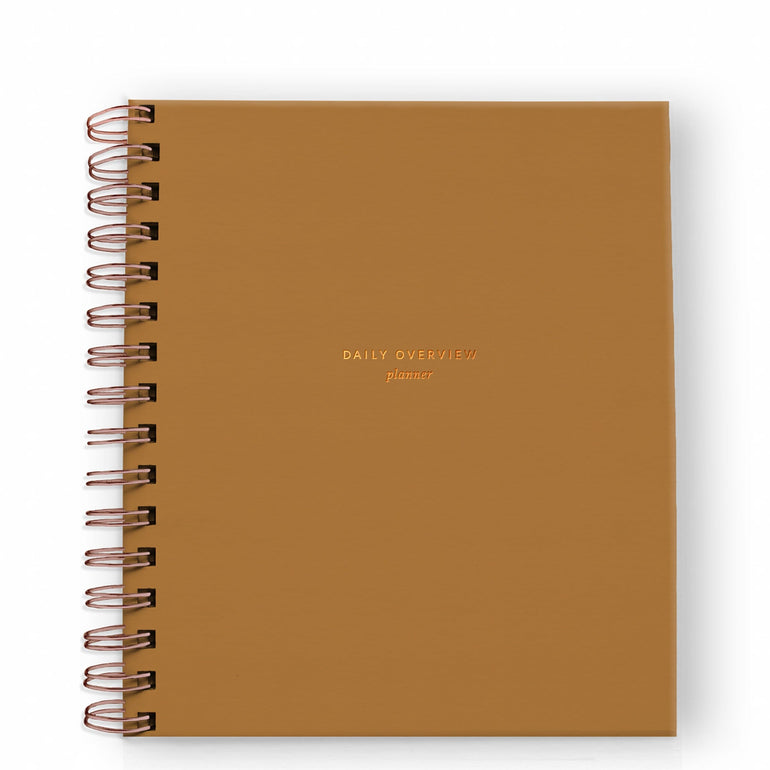 Sample Sale - Daily Overview Planner - Ramona & Ruth Mustard 