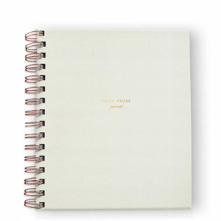 Sample Sale - Daily Pause Journal - Ramona & Ruth Chalk White 