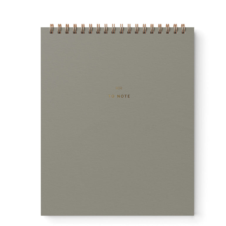 Sample Sale - To Note Lined Notebook - Ramona & Ruth Light Sage 