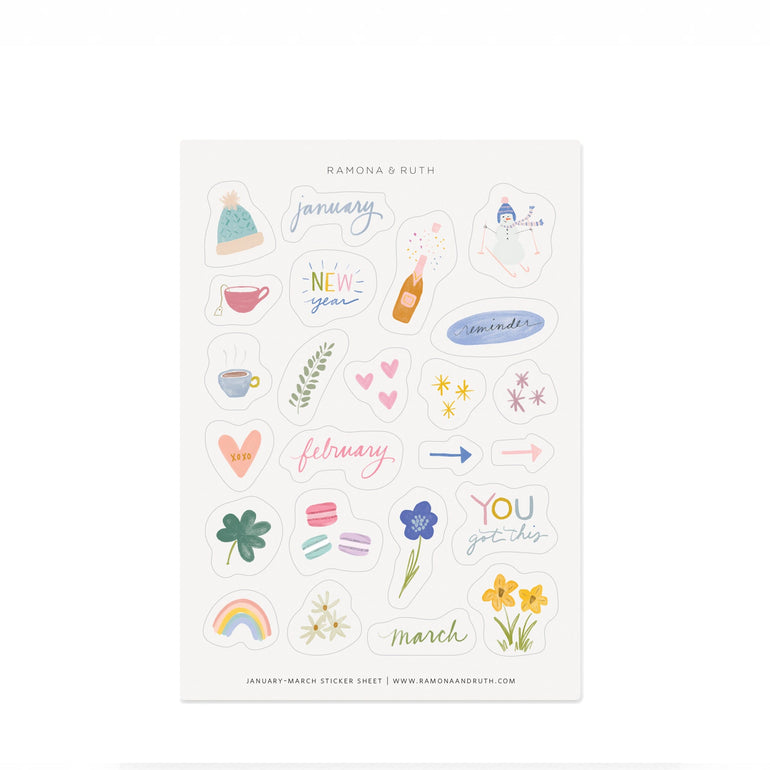 Seasonal Sticker Sheet Bundle