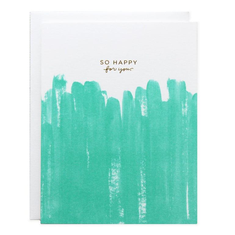 So Happy Brush Card - Ramona & Ruth