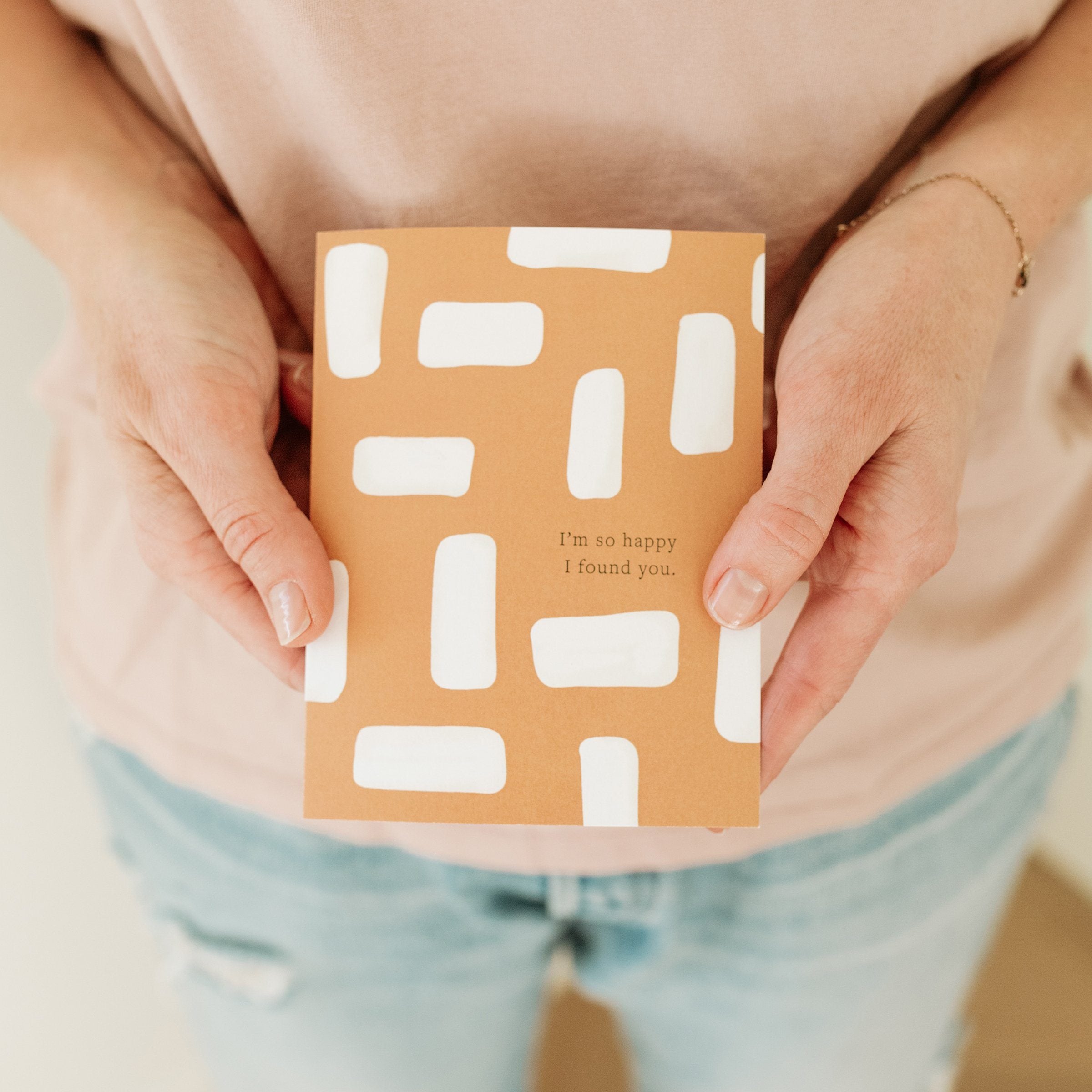 So Happy I Found You Blocks Card - Ramona & Ruth
