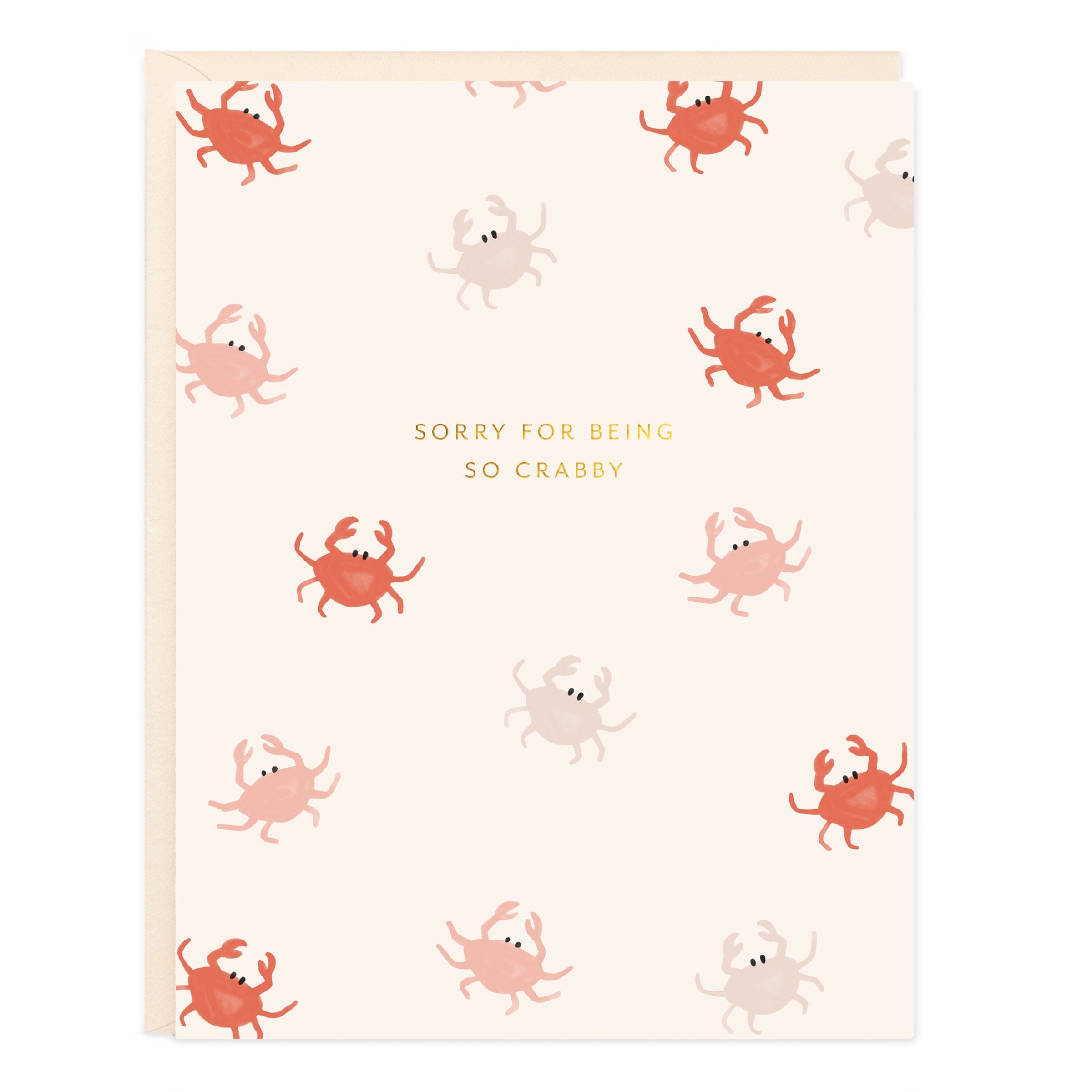 Sorry Crab Card - Ramona & Ruth 
