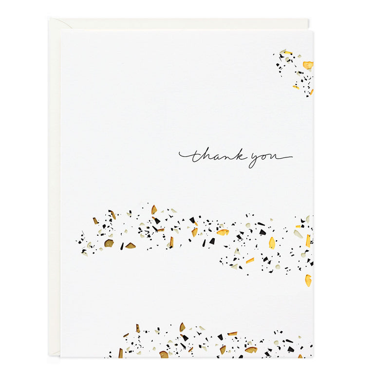 Thank You Confetti Card - Ramona & Ruth