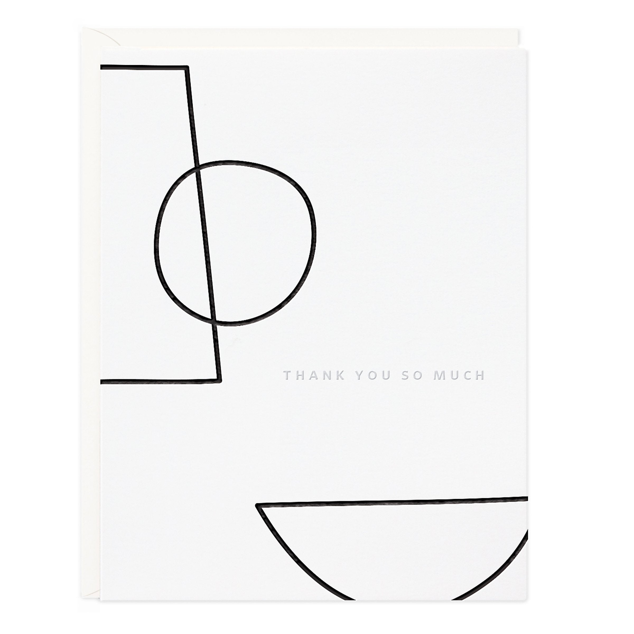 Thank You Outlines Card - Ramona & Ruth