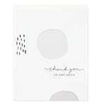 Thank You White Dots Card - Ramona & Ruth