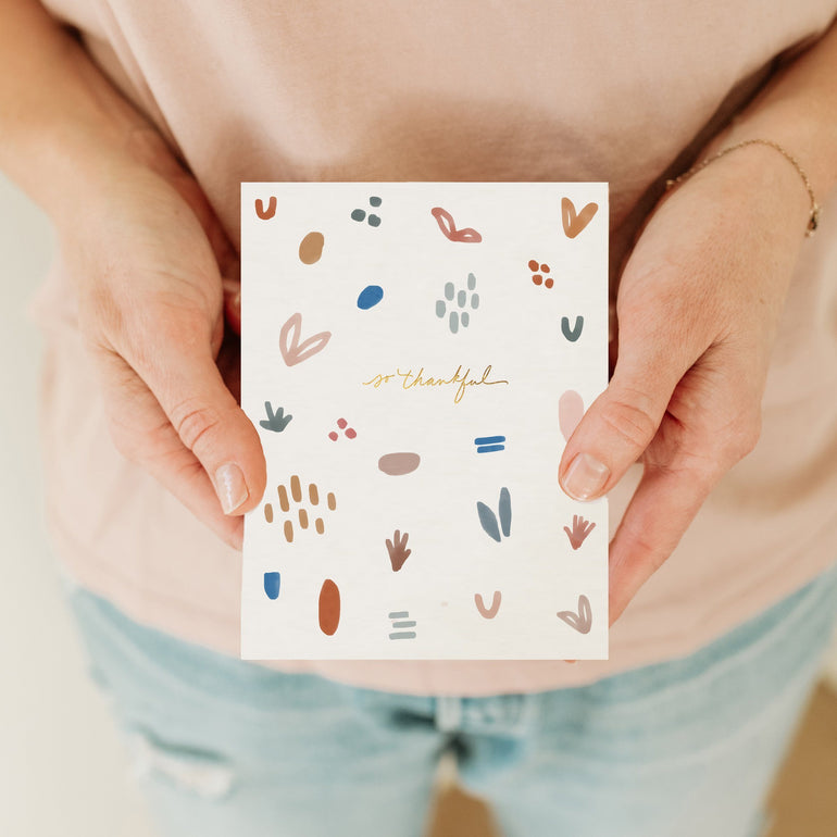 Thankful Little Bits Card - Ramona & Ruth