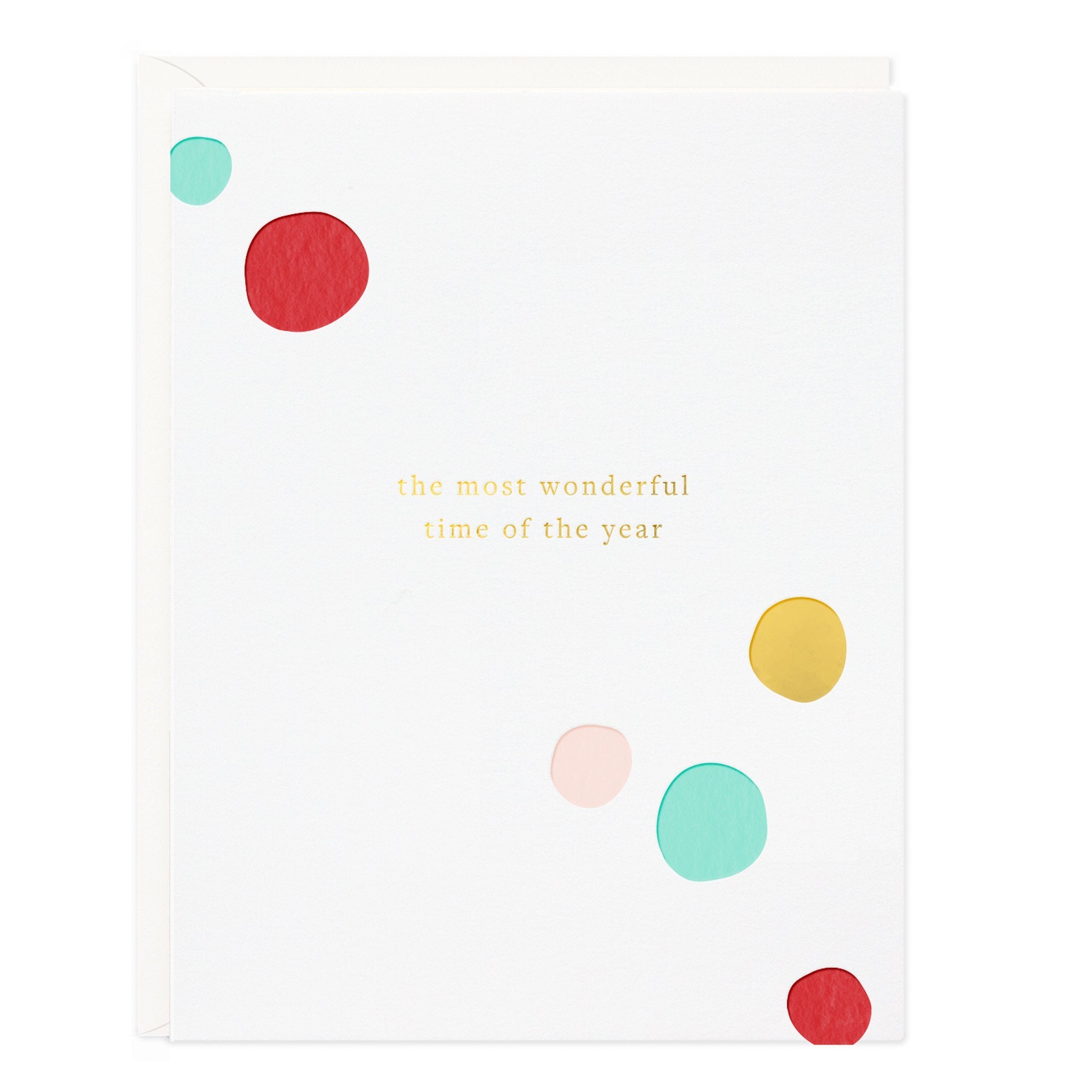 The Most Wonderful Time Holiday Card - Ramona & Ruth