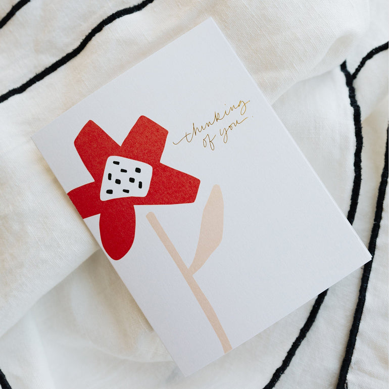 Thinking of You Flower Card - Ramona & Ruth