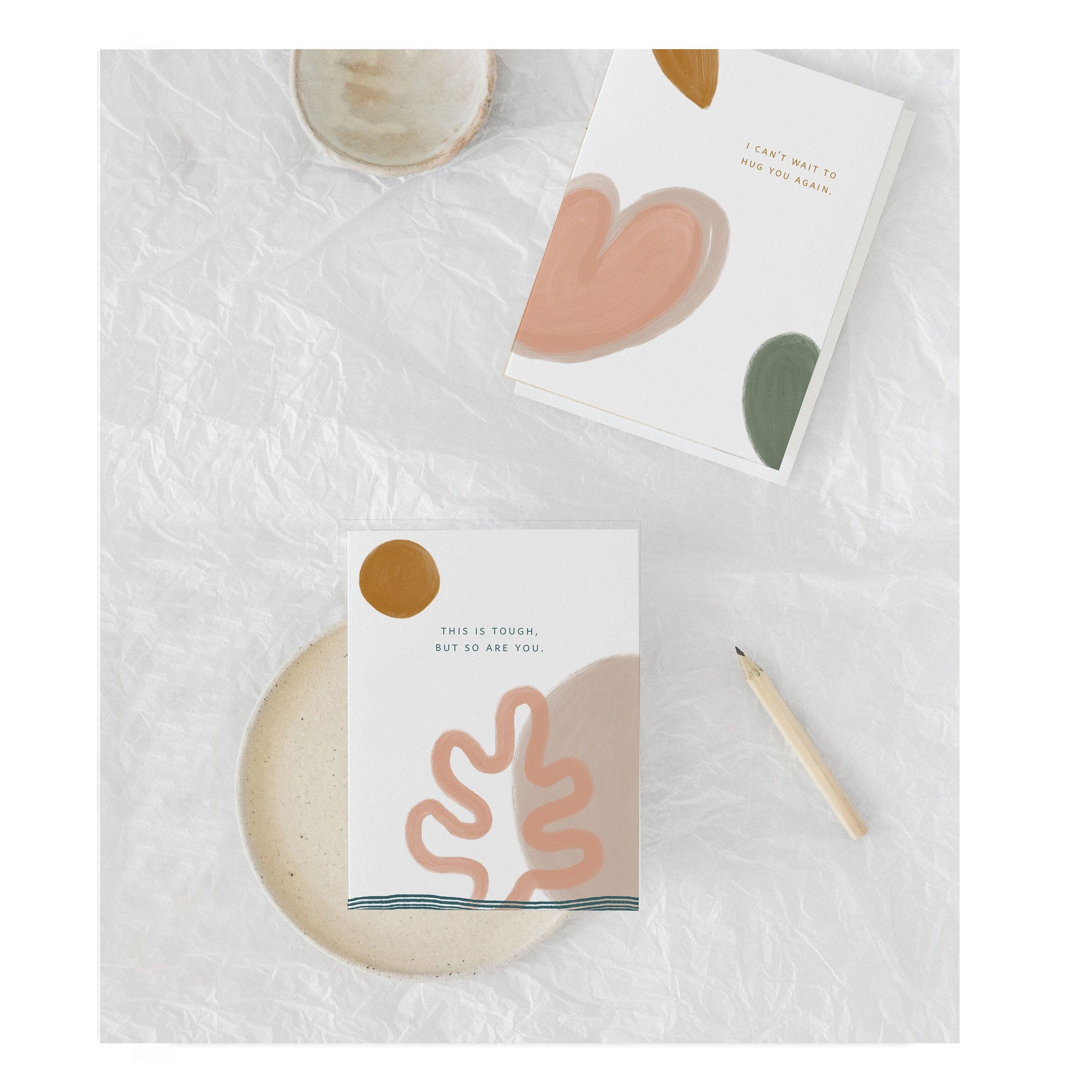 This Is Tough Card - Ramona & Ruth