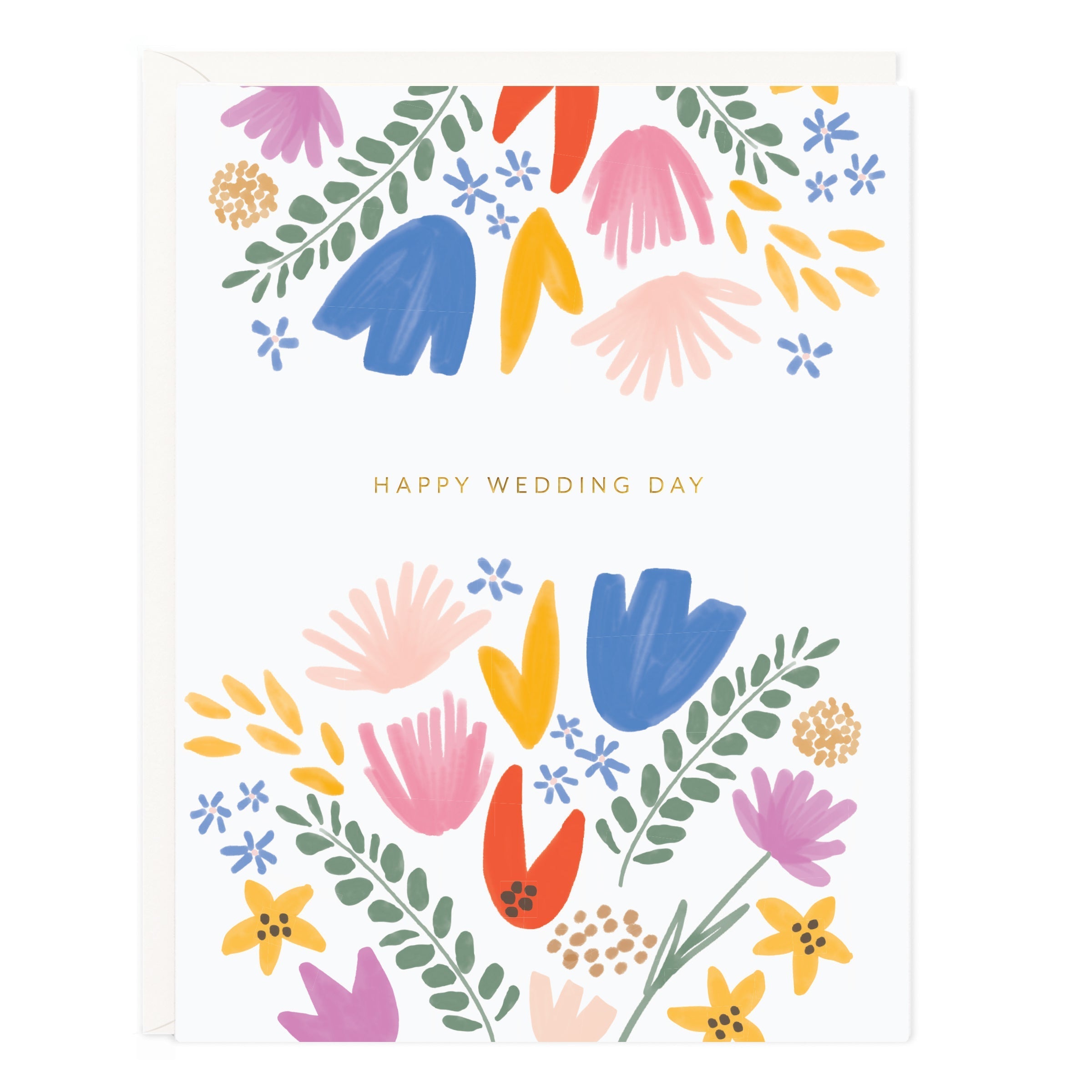 Wedding Day Florals Card - Ramona & Ruth 