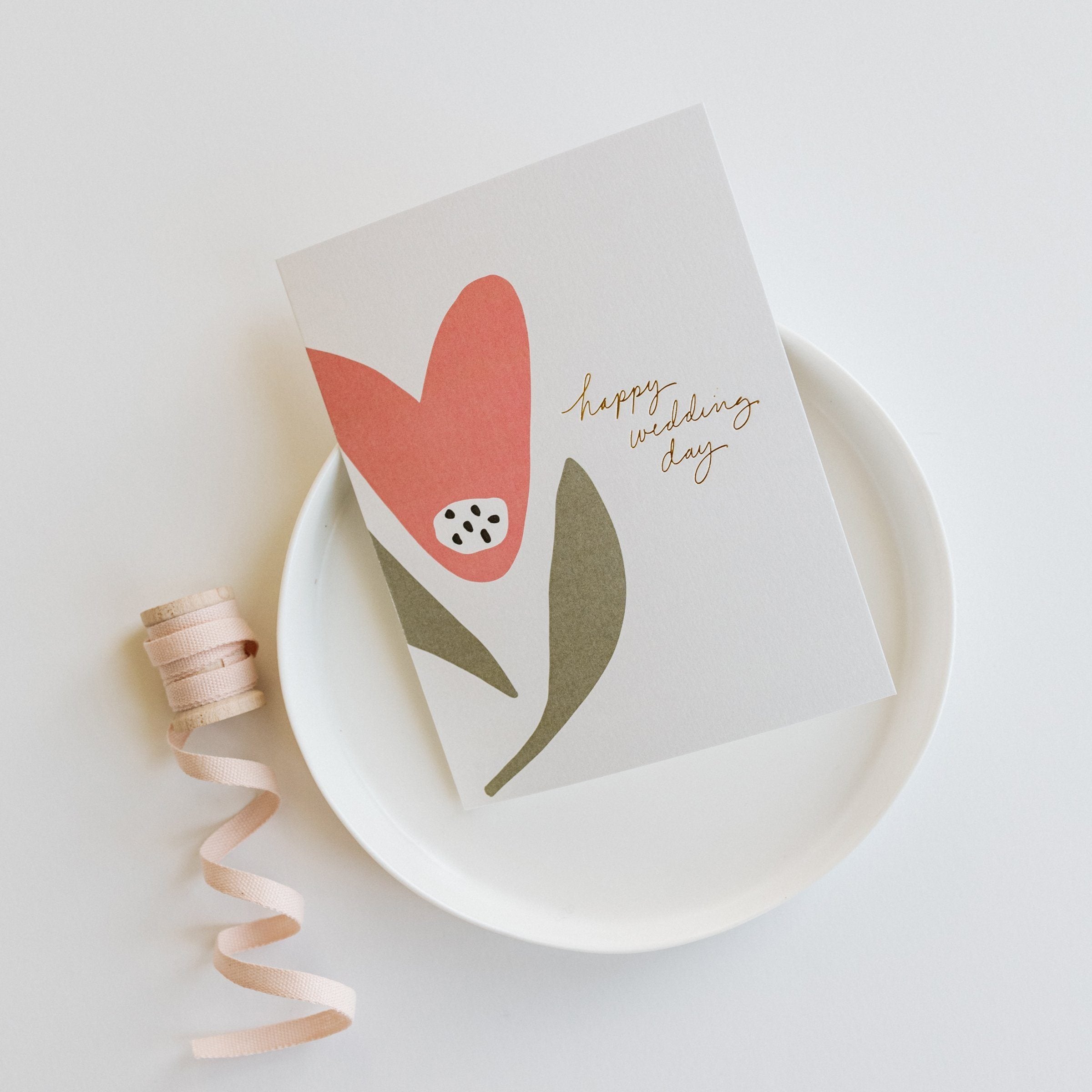 Wedding Tulip Card - Ramona & Ruth