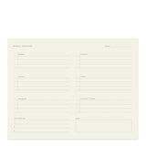 Weekly Overview Notepad - Ramona & Ruth