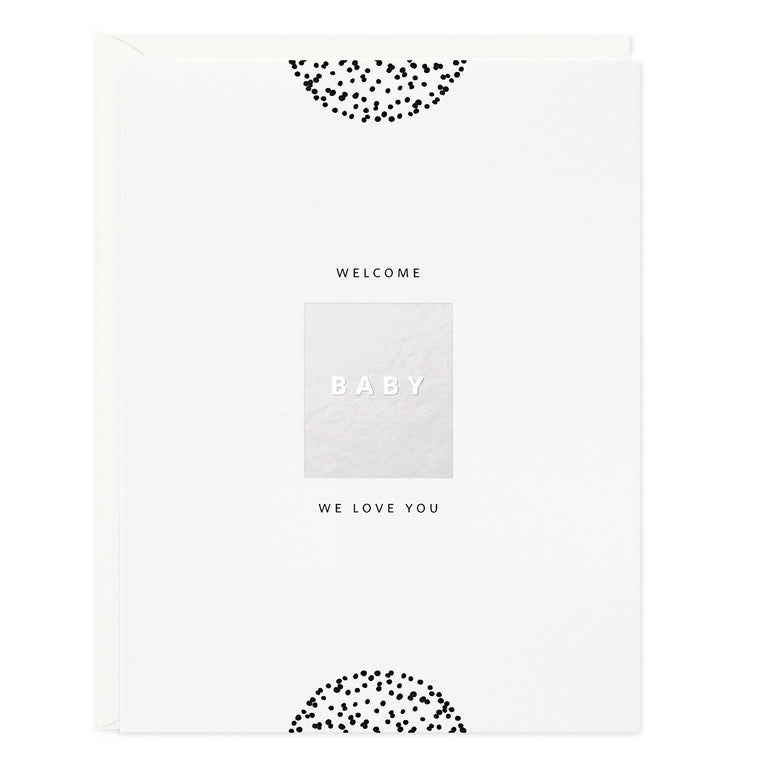 Welcome Baby Block Card - Ramona & Ruth