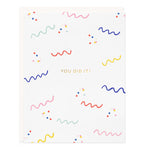You Did It Confetti Card - Ramona & Ruth 