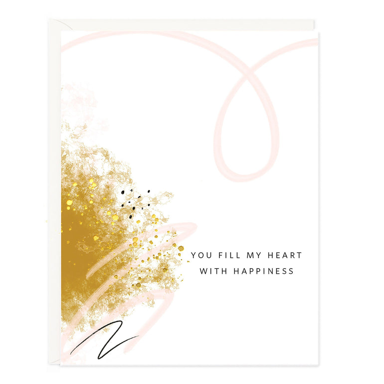 You Fill My Heart With Happiness Card - Ramona & Ruth