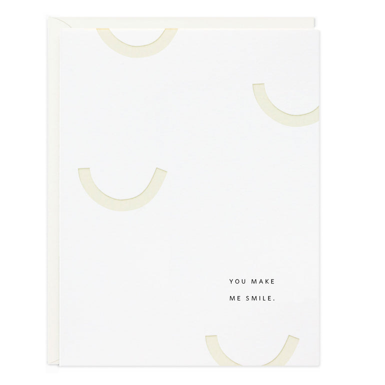 You Make Me Smile Card - Ramona & Ruth