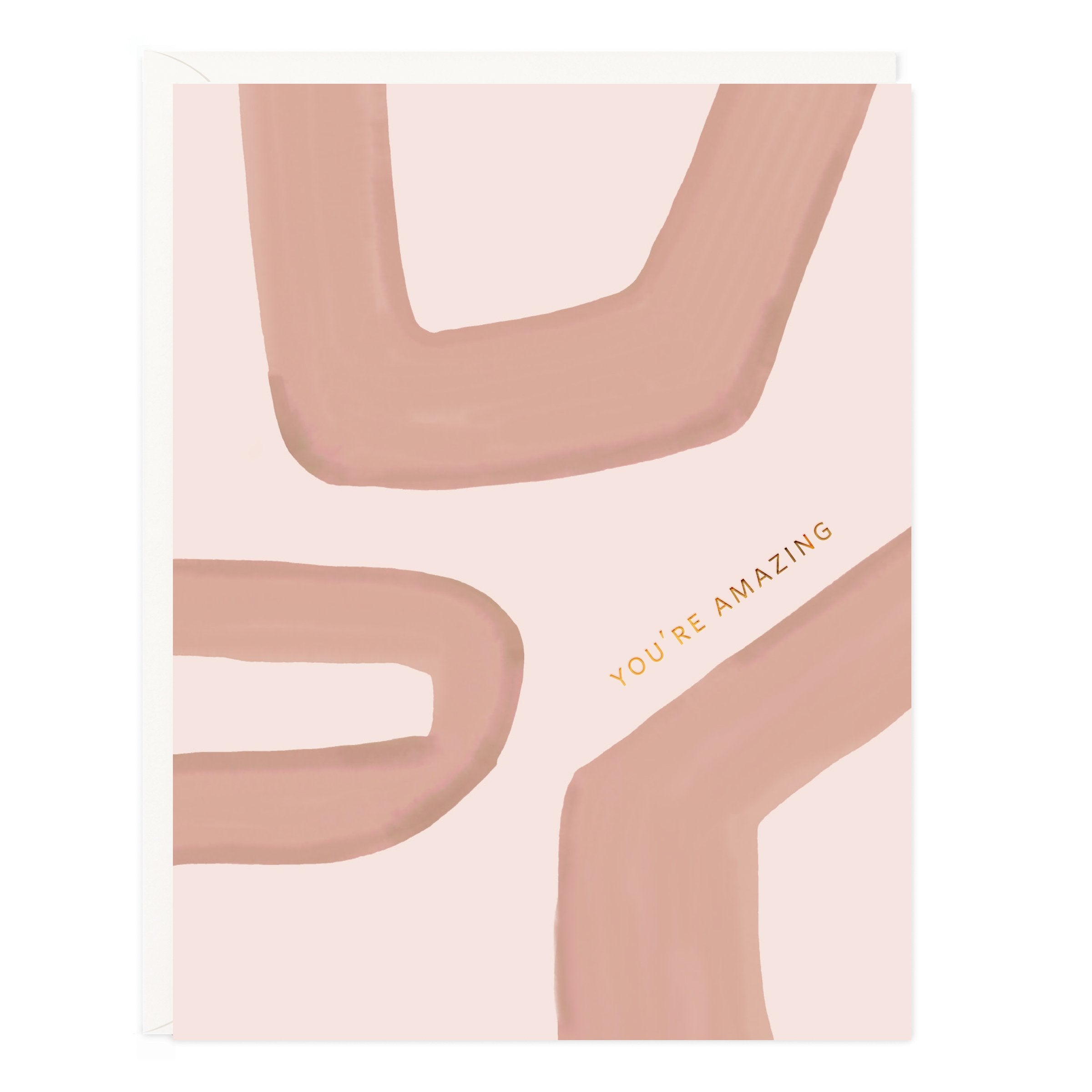 You're Amazing Strokes Card - Ramona & Ruth