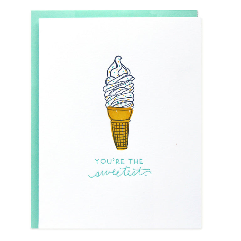 You're Sweet Ice Cream Card - Ramona & Ruth