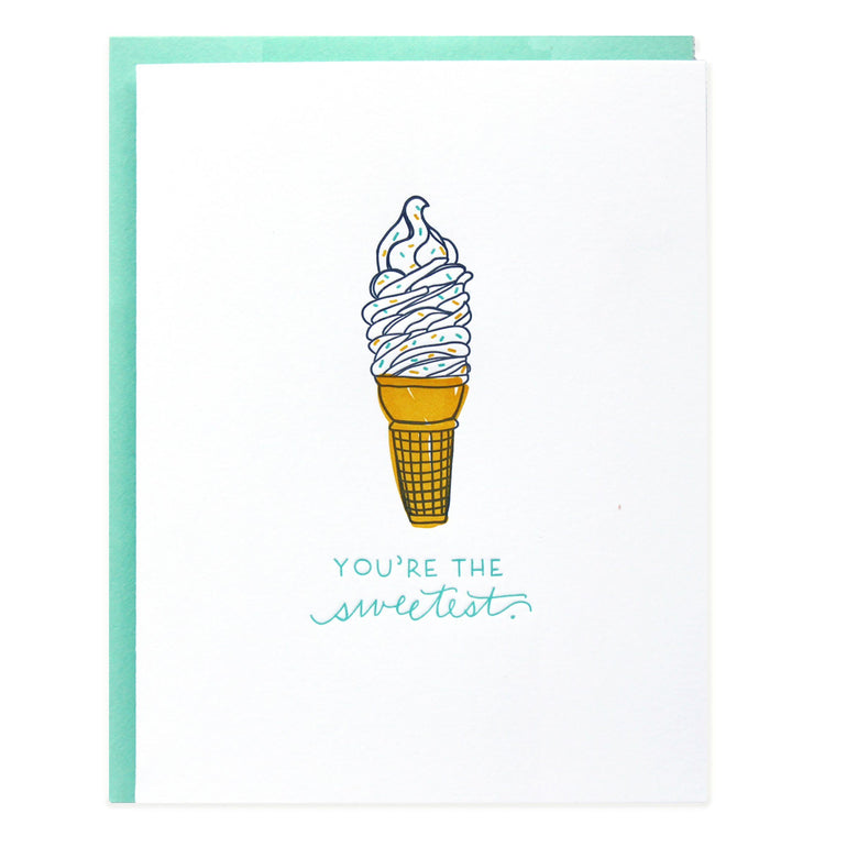 You're Sweet Ice Cream Card - Ramona & Ruth